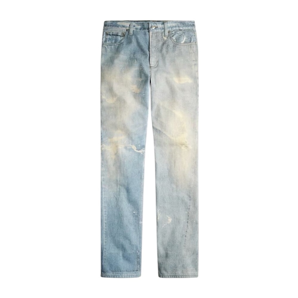 J.Crew Point Sur Printed On Loose Fit Jeans in Powder Blue